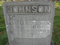 Johnson, Edward L. and Mary Jane (McKinney)